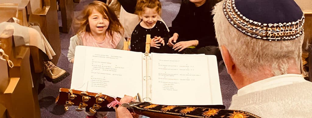 Tot Shabbat celebration event