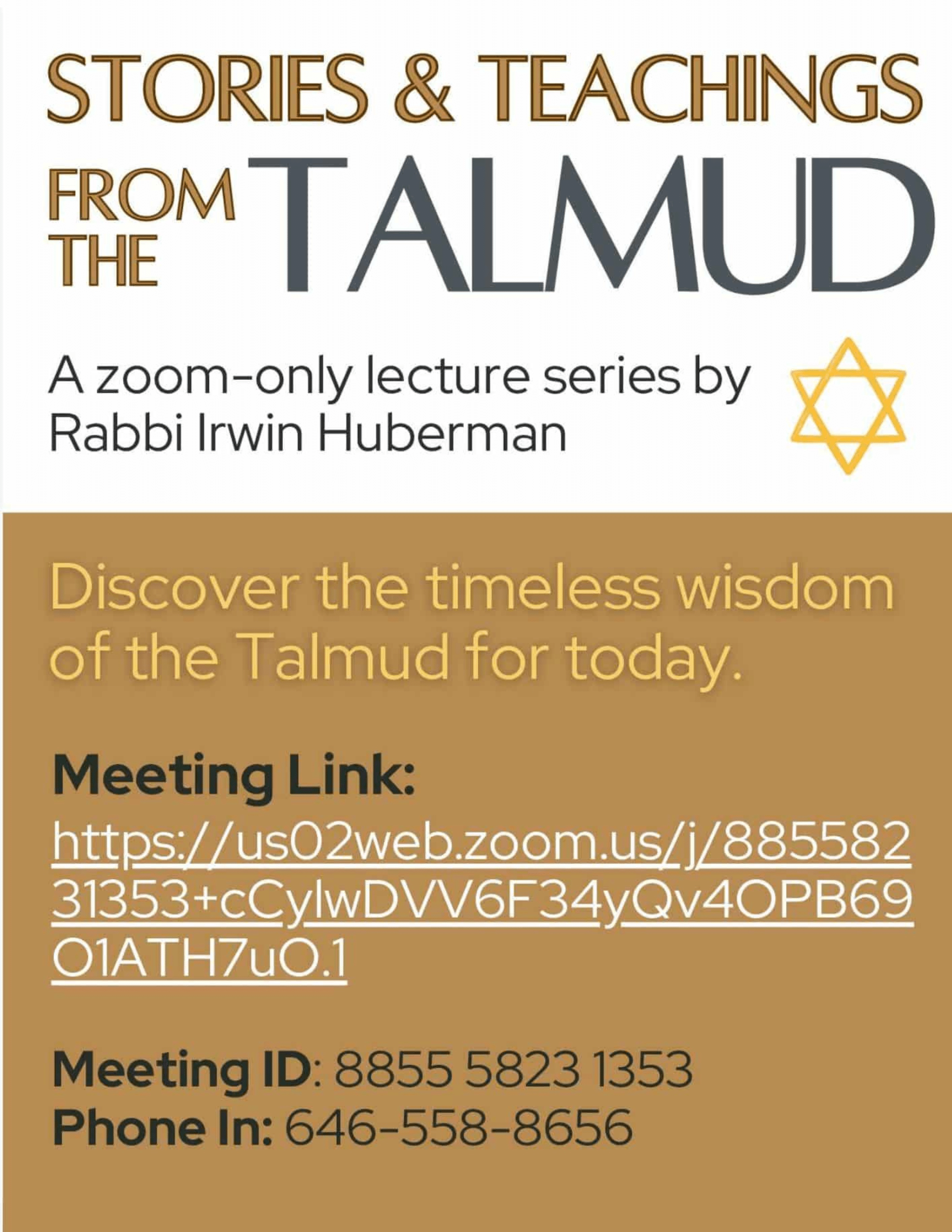 Talmud Stories & Teachings Series
